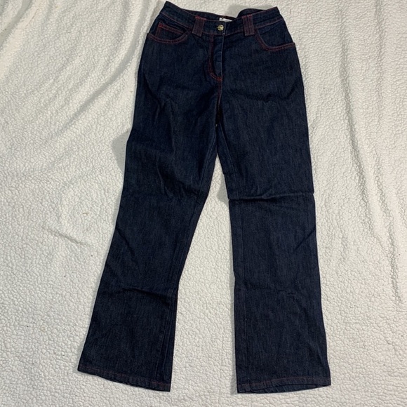 St. John Sport Women's Bootcut Dark Wash Jeans size 4 - Picture 2 of 7